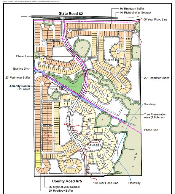 Salt Meadows site plan